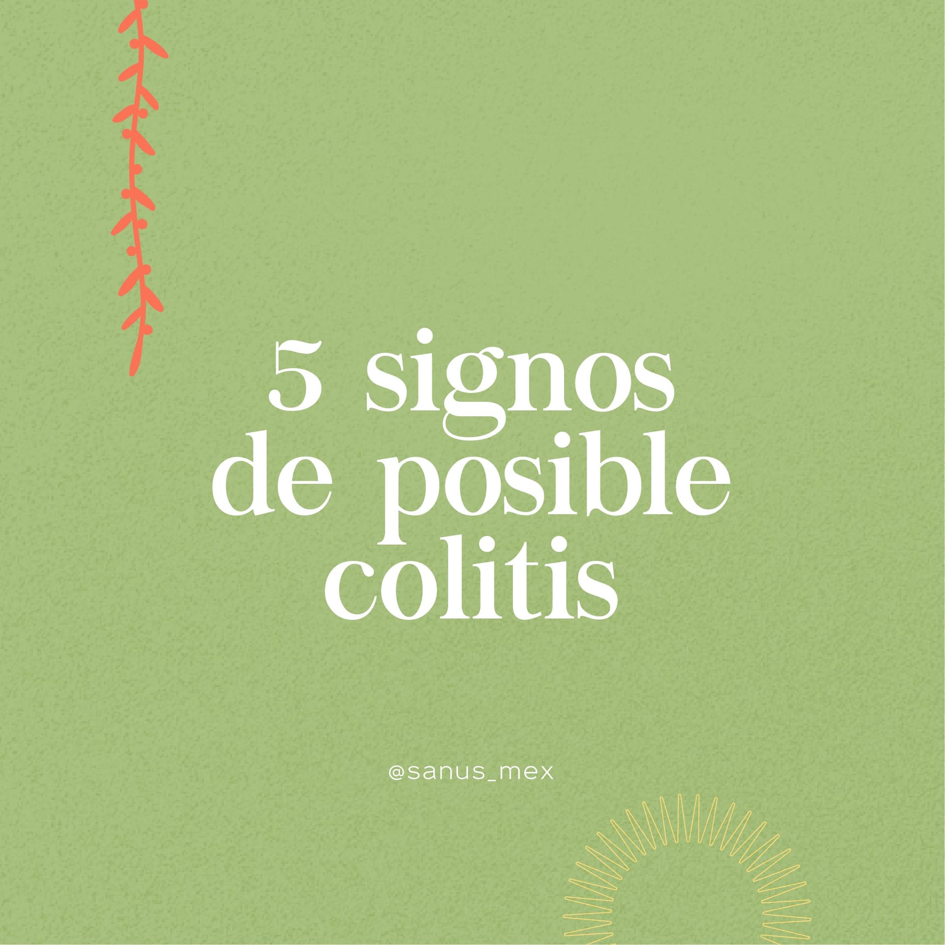 Signos de colitis